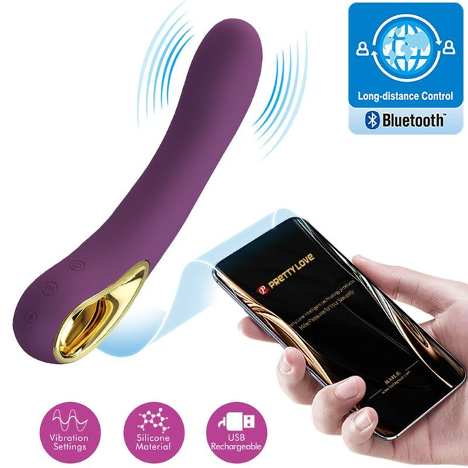 Pretty Love – Ethan Wiederaufladbarer Vibrator Lila