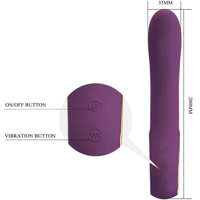 Pretty Love – Ethan Wiederaufladbarer Vibrator Lila
