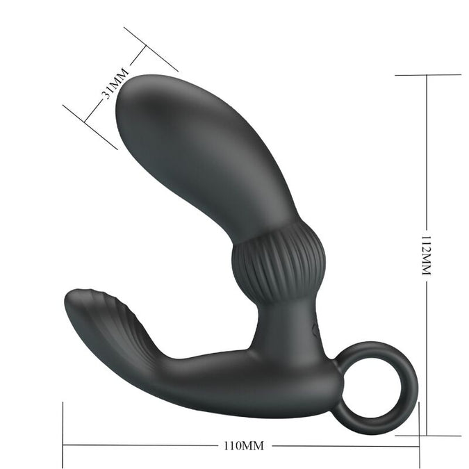 Pleasurements – Pretty Love – Cayla Prostata Vibrator mit Fernbedienung – Schwarz