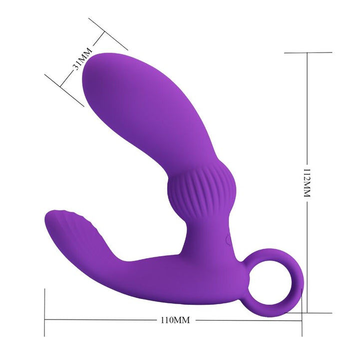 Pleasurements – Pretty Love – Cayla Prostata Vibrator mit Fernbedienung – Flieder