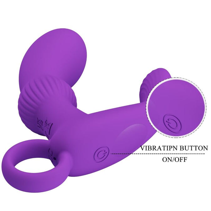 Pleasurements – Pretty Love – Cayla Prostata Vibrator mit Fernbedienung – Flieder