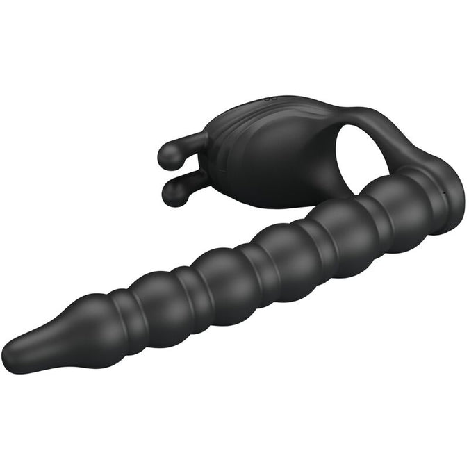Pretty Love – Blackney Penisring met zwarte vibratorplug