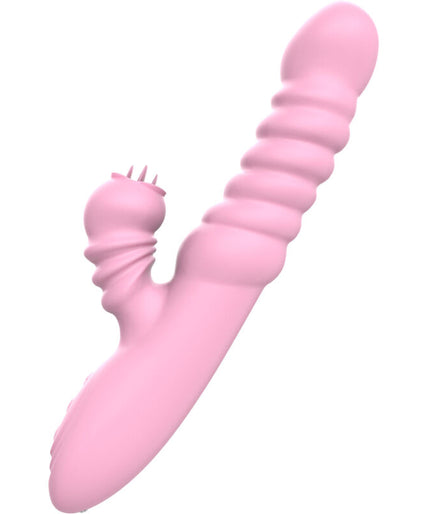 Armony – Vibrator Multifunction With Stimulating Tongue Heat Effect Pink