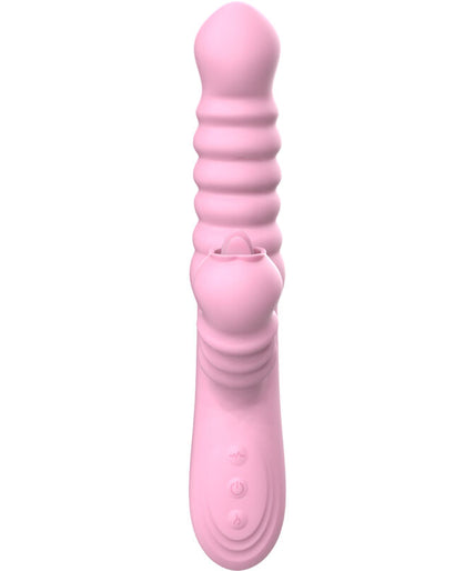 Armony – Vibrator Multifunction With Stimulating Tongue Heat Effect Pink