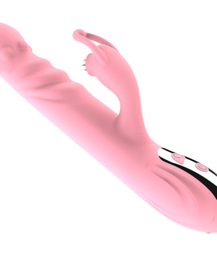Armony – Vollständiger Zungenvibrator mit stimulierender Zunge Pink Wärmeeffekt