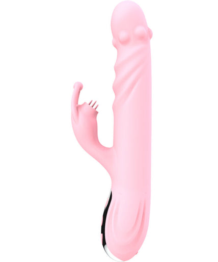 Armony – Vollständiger Zungenvibrator mit stimulierender Zunge Pink Wärmeeffekt
