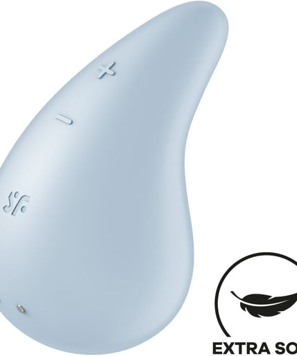 Satisfyer – Dew Drop Vibrator Lay – On Blue