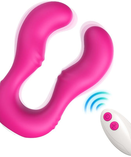 Armony – Seraph Vibrator mit doppelter Fernbedienung Fuchsia