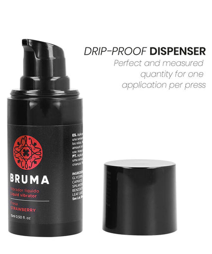 Bruma – Liquid Vibrator Ultra Sliding Erdbeere 15 Ml 