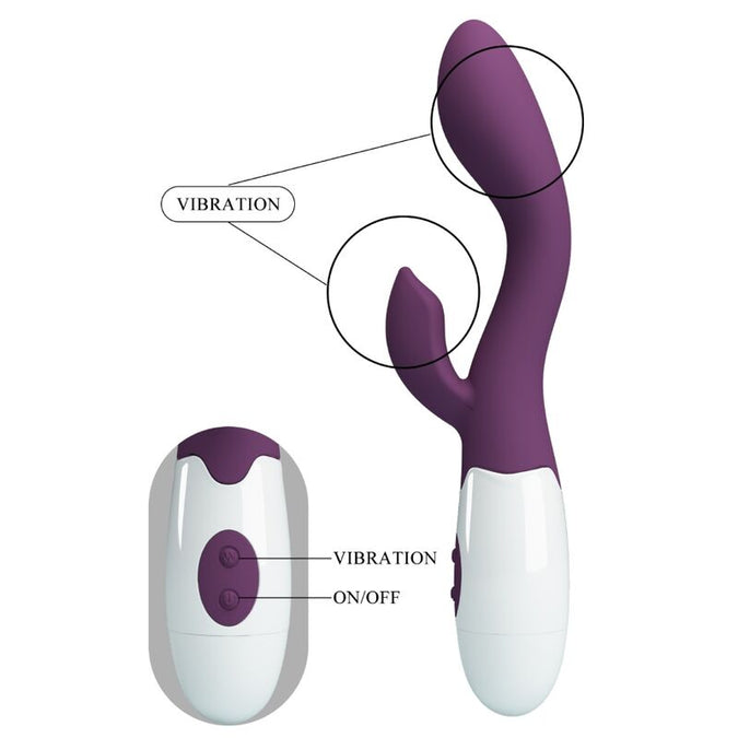 Pretty Love – Brighty G – Spot Vibrator Purple