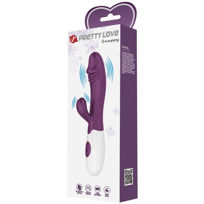 Pretty Love – Snappy G – Spot-Vibrator Lila