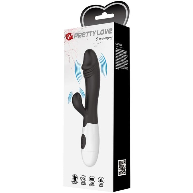 Pretty Love – Snappy G – Spot-Vibrator Schwarz