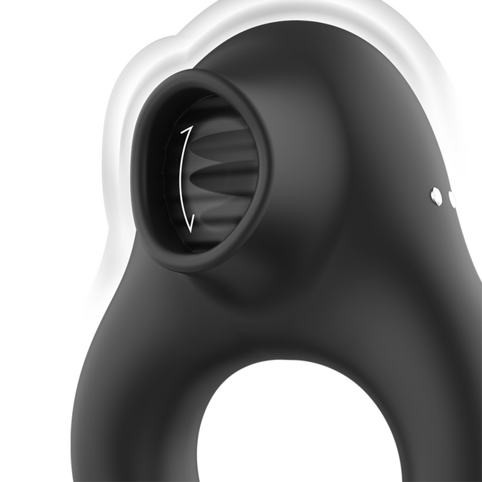 Armony – Silikon Vibrator Ring 3 Motoren Wiederaufladbar Schwarz – Gold