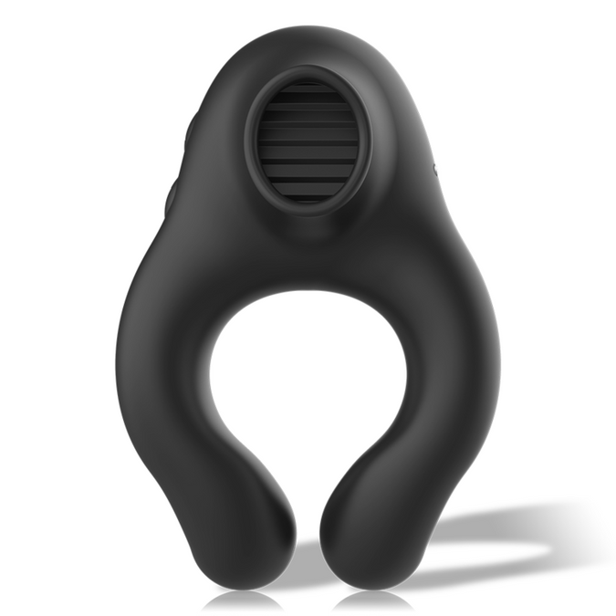 Armony – Silikon Vibrator Ring 3 Motoren Wiederaufladbar Schwarz – Gold