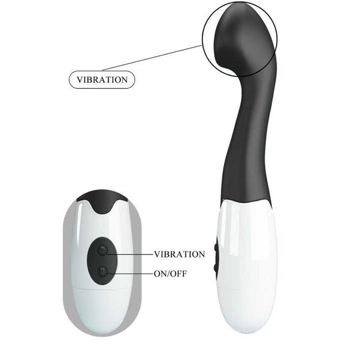 Pretty Love – Charles G – Spot-Vibrator 30 Modi Schwarz