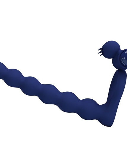Pretty Love – Ajmal Vibrationsring mit Plug Blau