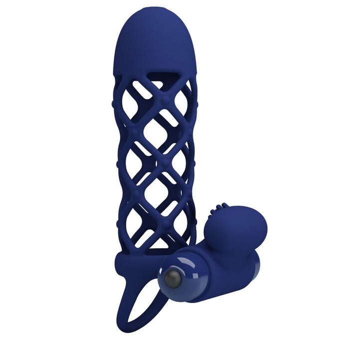 Pretty Love – Giann Vibrationsring mit Silikonhülle Blau