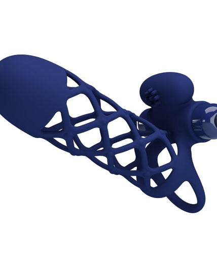 Pretty Love – Giann Vibrationsring mit Silikonhülle Blau