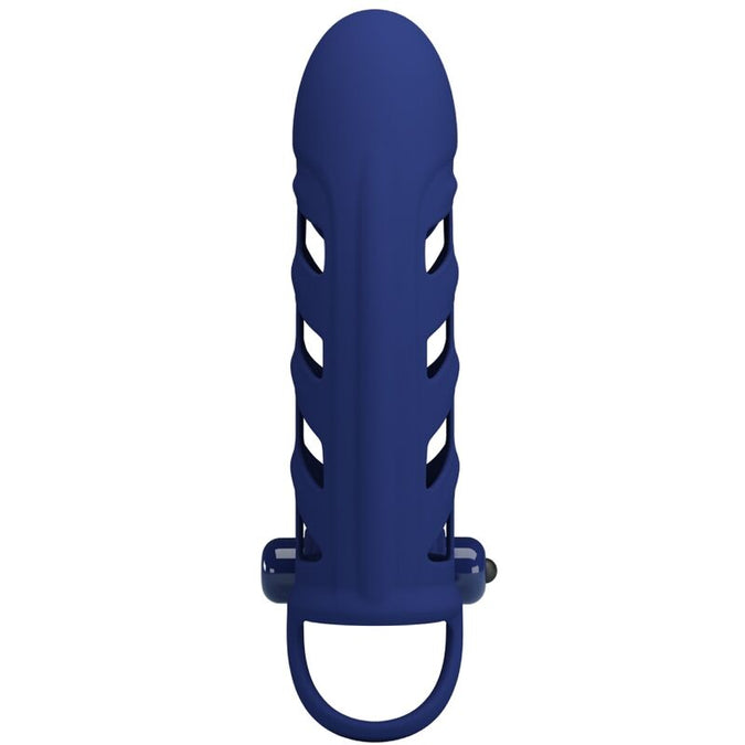 Pretty Love – Altaf Vibrationsring mit Silikonhülle Blau