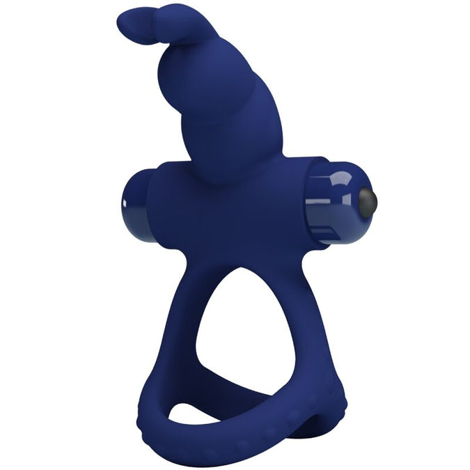 Pretty Love – Luchito Double Vibrating Ring Rabbit Blue