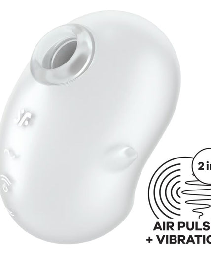 Satisfyer – Cutie Ghost Lay – On Vibrator White