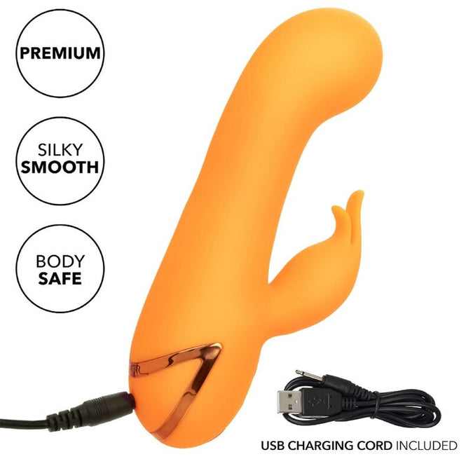 Calexotics – Montecito Muse Rabbit Vibrator Orange von California Dreaming