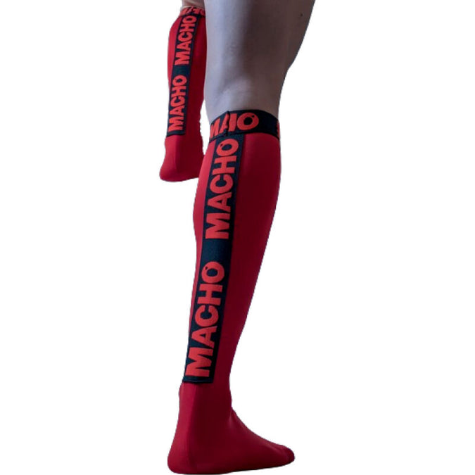 Macho – Thin Socks One Size Red