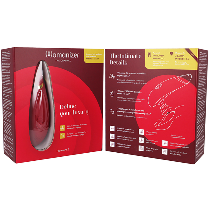 Womanizer – Core 2 Clitoral Stimulator Bordeaux