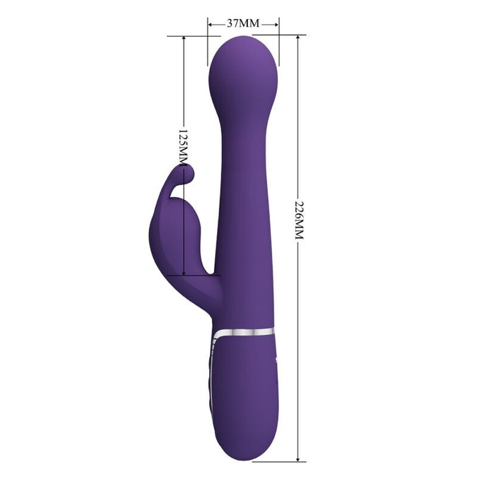Pretty Love – Dejon Rabbit Vibrator 3 In 1 Multifunktion Lila