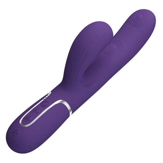 Pretty Love – Perlita G – Spot Vibrator 3 In 1 Multifunktion Lila