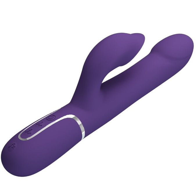 Pretty Love – Zalin Rabbit Vibrator Perlen 4 in 1 Lila