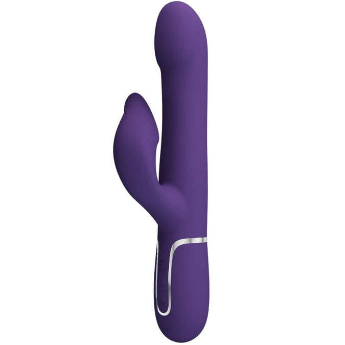 Pretty Love – Zalin Rabbit Vibrator Perlen 4 in 1 Lila
