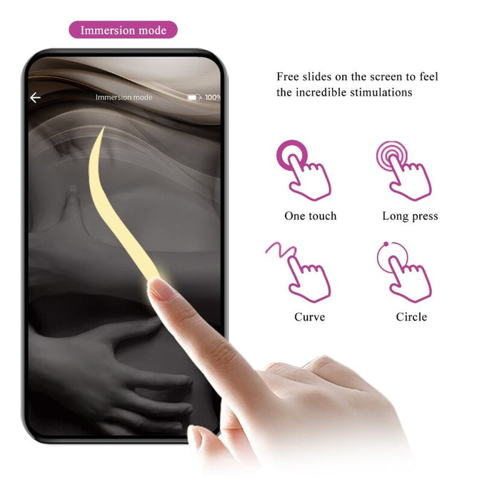 Pretty Love – Hector Elektroschock Vibrator mit kostenloser App Violett