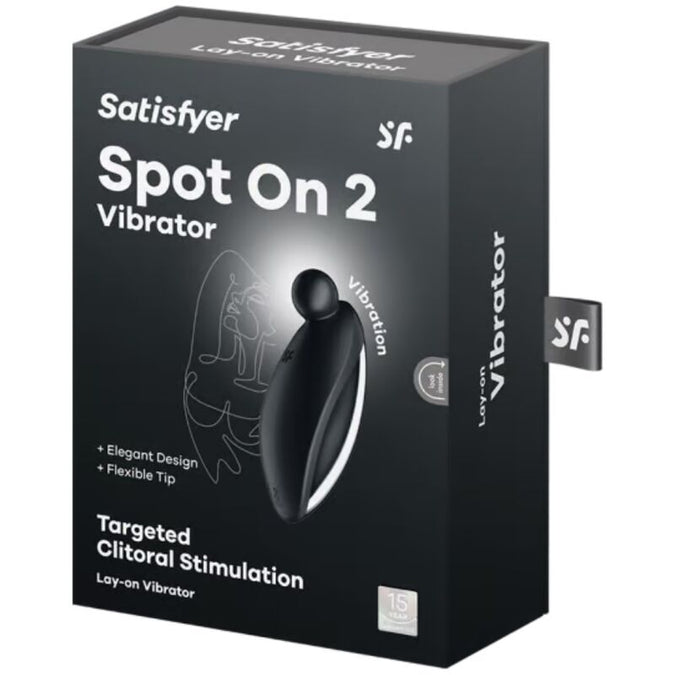 Satisfyer – Spot On 2 Lay-On Vibrator Schwarz