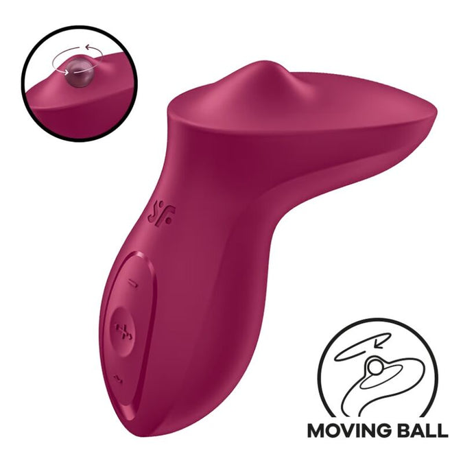 Satisfyer – Exciterrr Auflege-Vibrator für Klitoris Beerenfarbe