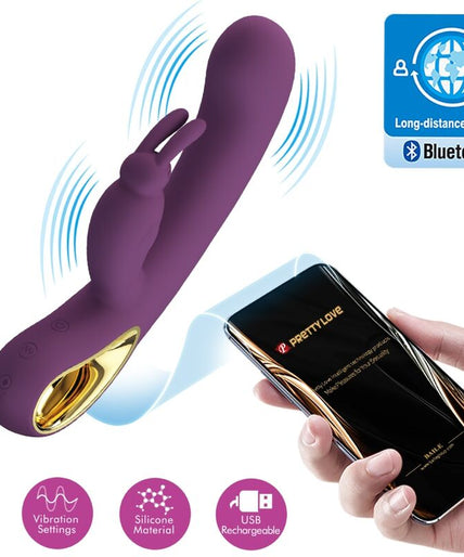 Pretty Love – Liam Rabbit Vibrator & G-Punkt-Stimulator Lila