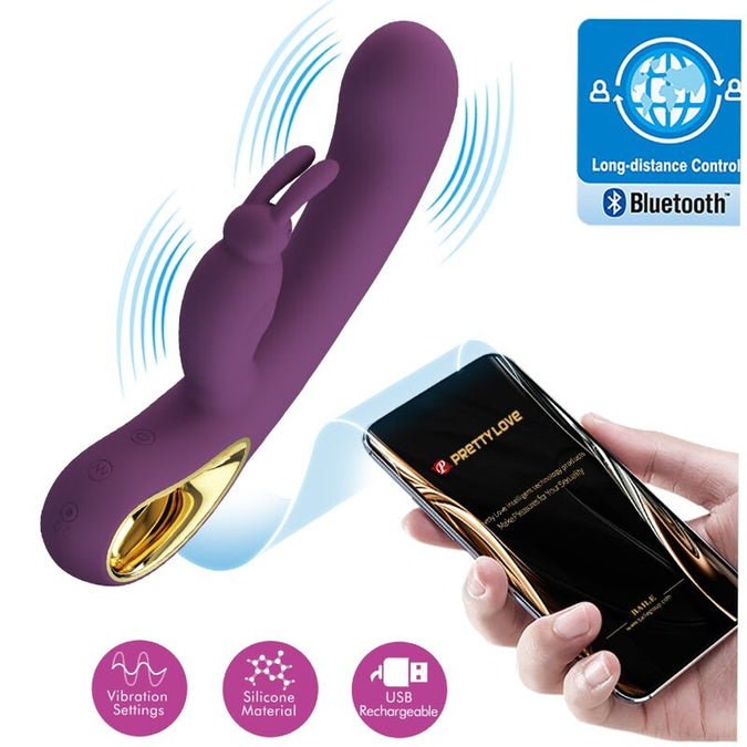 Pretty Love – Liam Rabbit Vibrator & G-Punkt-Stimulator Lila