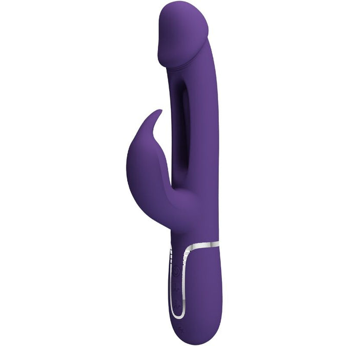Pretty Love – Kampas Rabbit 3-in-1 Multifunktionsvibrator mit Zunge Violett