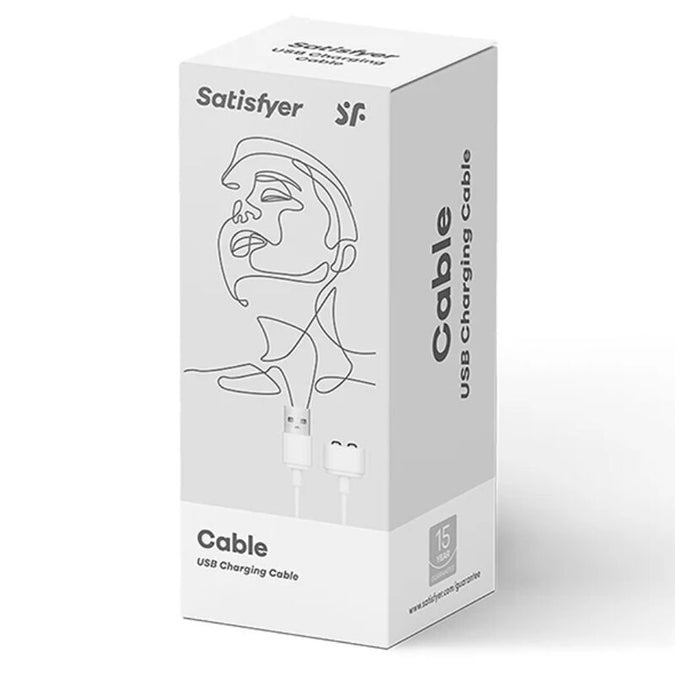 Satisfyer – Oplaadkabel Wit