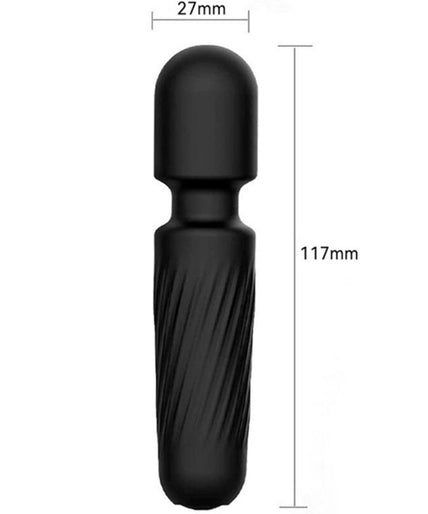 Armony – Your Magic Massager & Vibrator Rechargeable 10 Vibrations Black