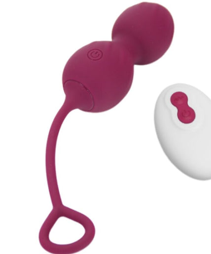 Armony – Blossoms Vaginal-Dumbbell Vibration Fernbedienung 10 Vibrationen Dunkelrot