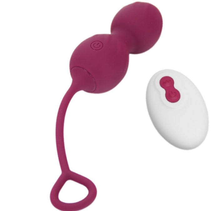 Armony – Blossoms Vaginal-Dumbbell Vibration Fernbedienung 10 Vibrationen Dunkelrot