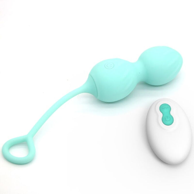 Armony – Blossoms Vaginal-Dumbbell Vibration Fernbedienung 10 Vibrationen Grün