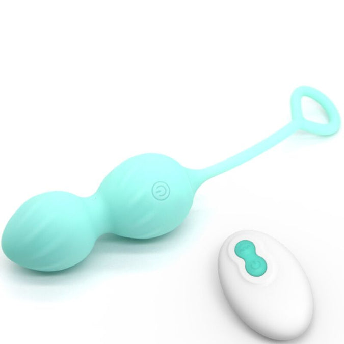 Armony – Blossoms Vaginal-Dumbbell Vibration Fernbedienung 10 Vibrationen Grün