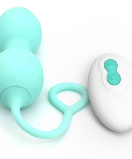 Armony – Blossoms Vaginal-Dumbbell Vibration Fernbedienung 10 Vibrationen Grün