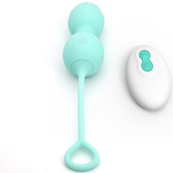 Armony – Blossoms Vaginal-Dumbbell Vibration Fernbedienung 10 Vibrationen Grün
