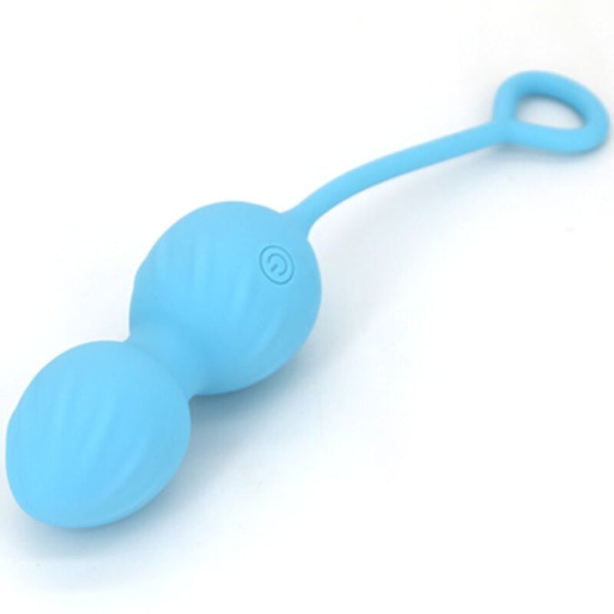 Armony – Blossoms Vaginal-Dumbbell Vibration Fernbedienung 10 Vibrationen Blau