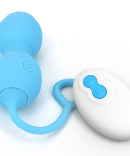 Armony – Blossoms Vaginal Dumbbell Vibration Remote Control 10 Vibrations Blue