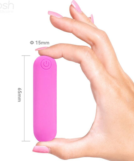 Armony – Splash Hehe Vibrator Bullet Silicone 10 Vibrations 65 X 15 Cm Pink
