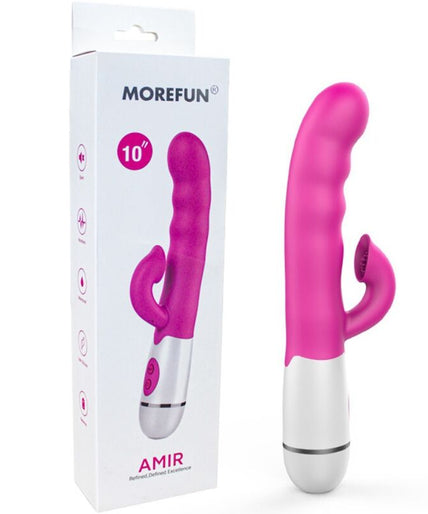 Armony – Amir Vibrator Multifunktion mit stimulierender Zunge 16 Geschwindigkeiten Pink 